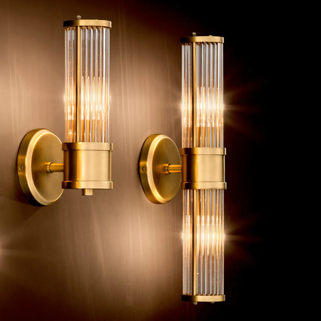 LAMPARA DE PARED DOBLE CLARIDGES EH