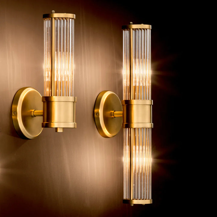 LAMPARA DE PARED DOBLE CLARIDGES EH
