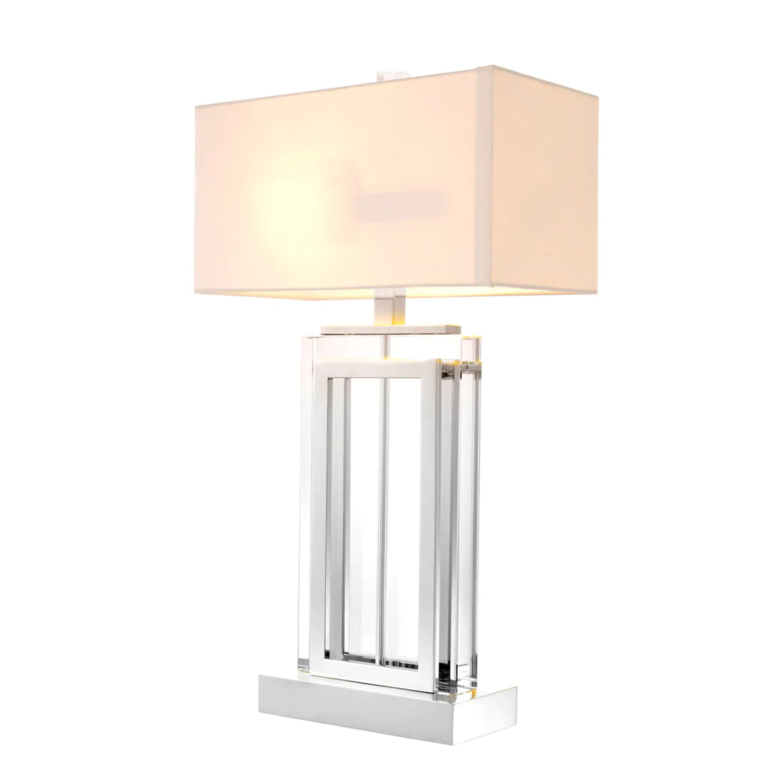 LÁMPARA DE MESA DE CRISTAL ARLINGTON