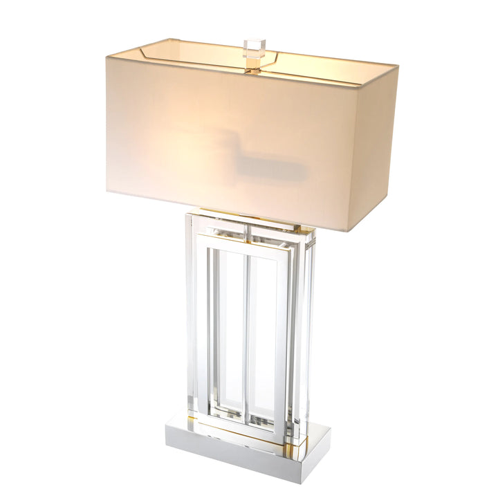 LÁMPARA DE MESA DE CRISTAL ARLINGTON