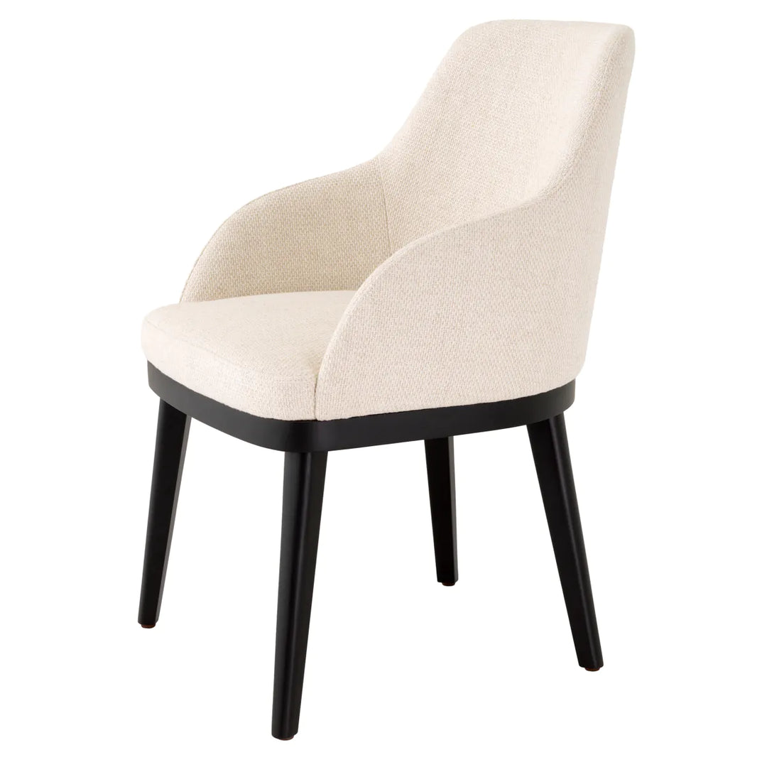 Chaise de salle à manger Costa avec accoudoirs EH