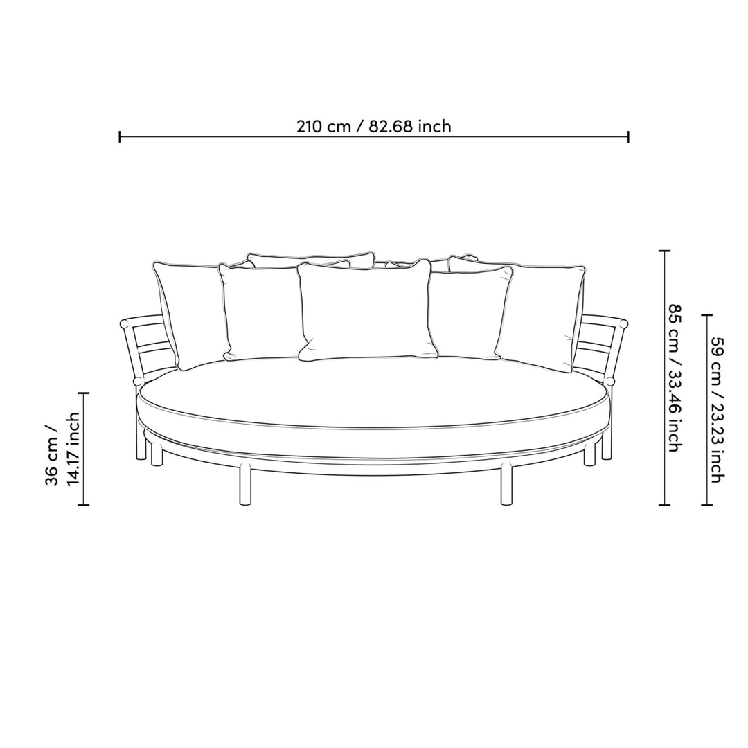 SOFA LAGUNO REDONDO EH