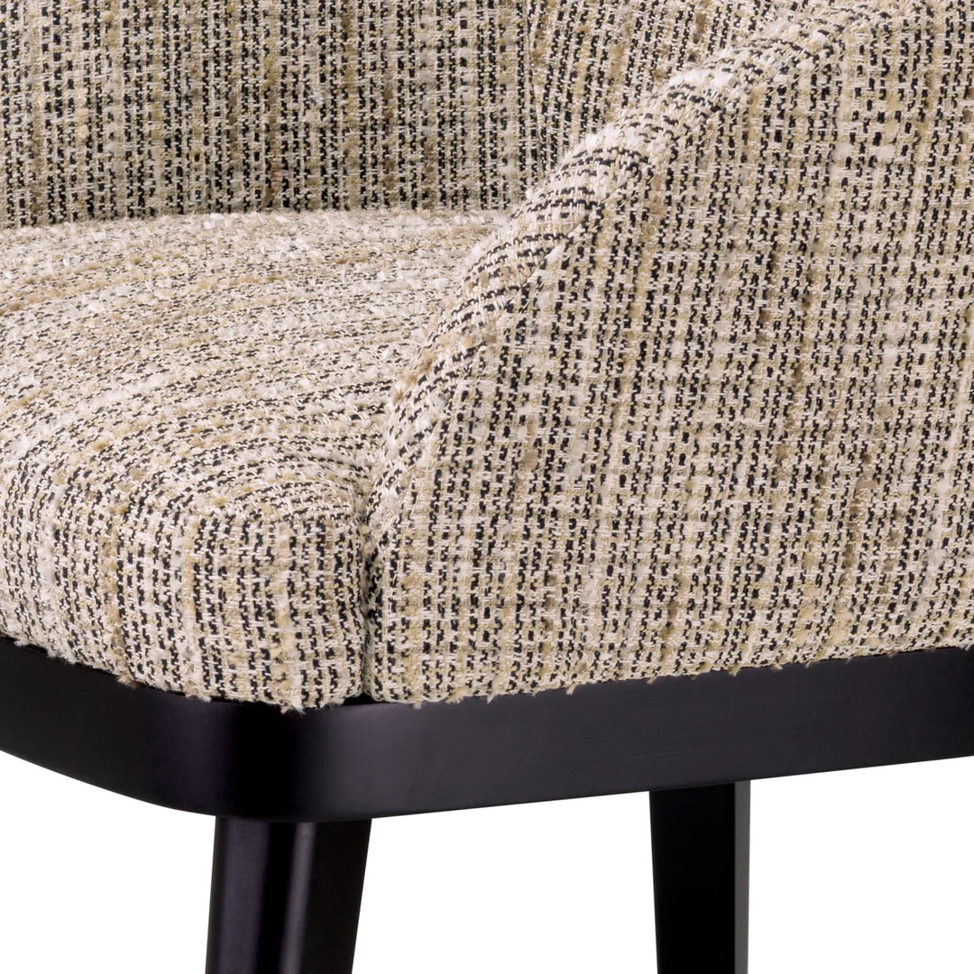 Chaise de salle à manger Costa avec accoudoirs EH