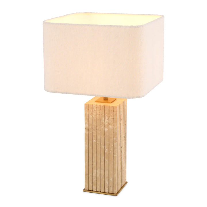 LÁMPARA DE MESA CUADRADA GIOVA EH