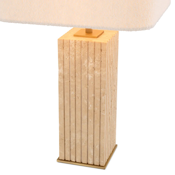 LÁMPARA DE MESA CUADRADA GIOVA EH