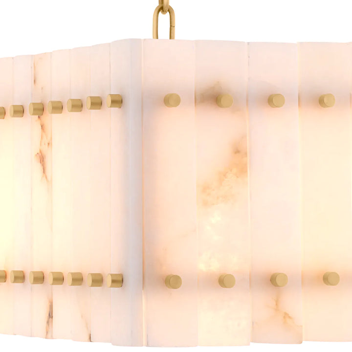 LÁMPARA DE ARO RECTANGULAR RUBÍ EH