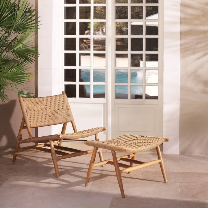 SILLÓN LAROC SILLA DE EXTERIOR PIE Y SILLA