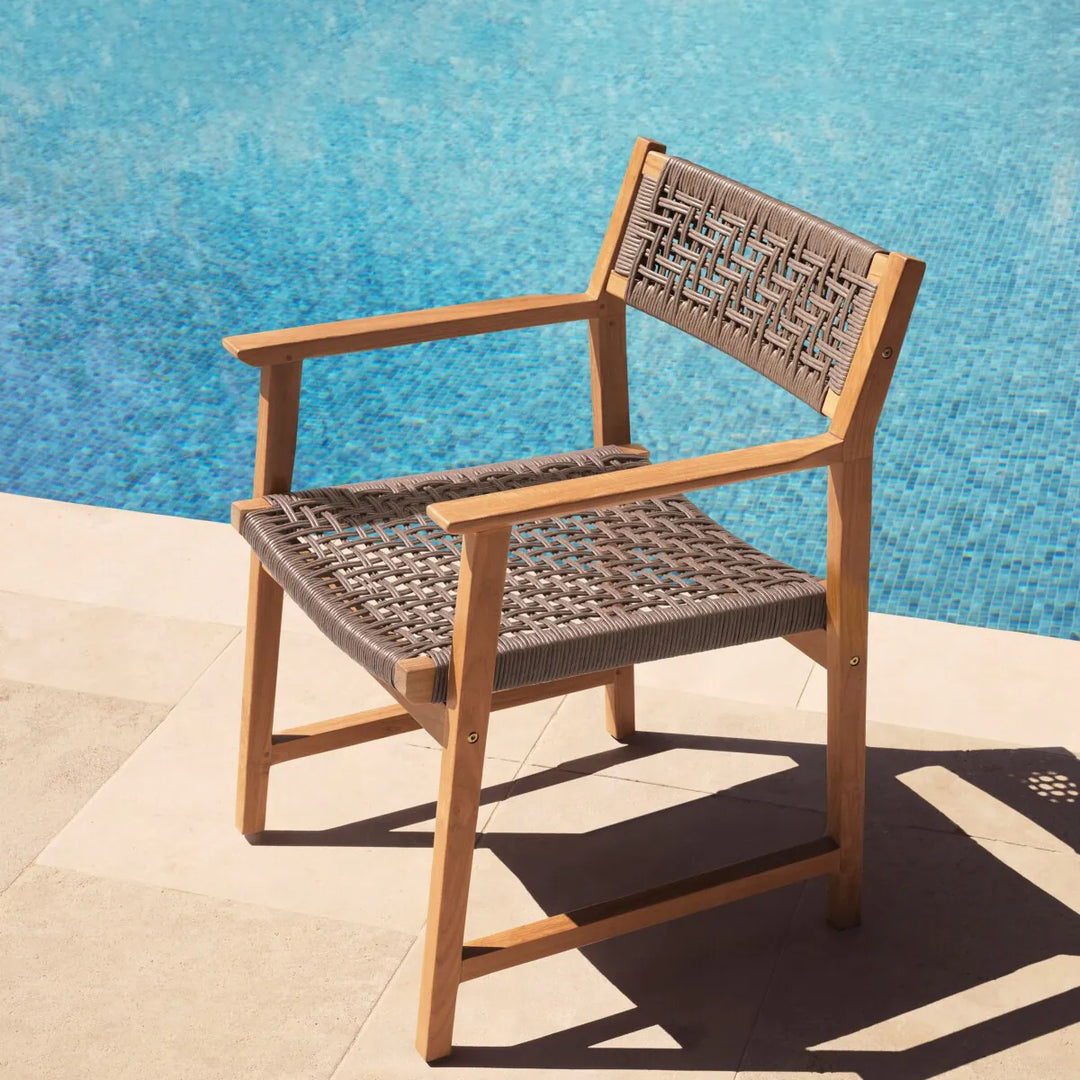 ENSEMBLE DE 2 CHAISES D'EXTÉRIEUR CANCUN EH