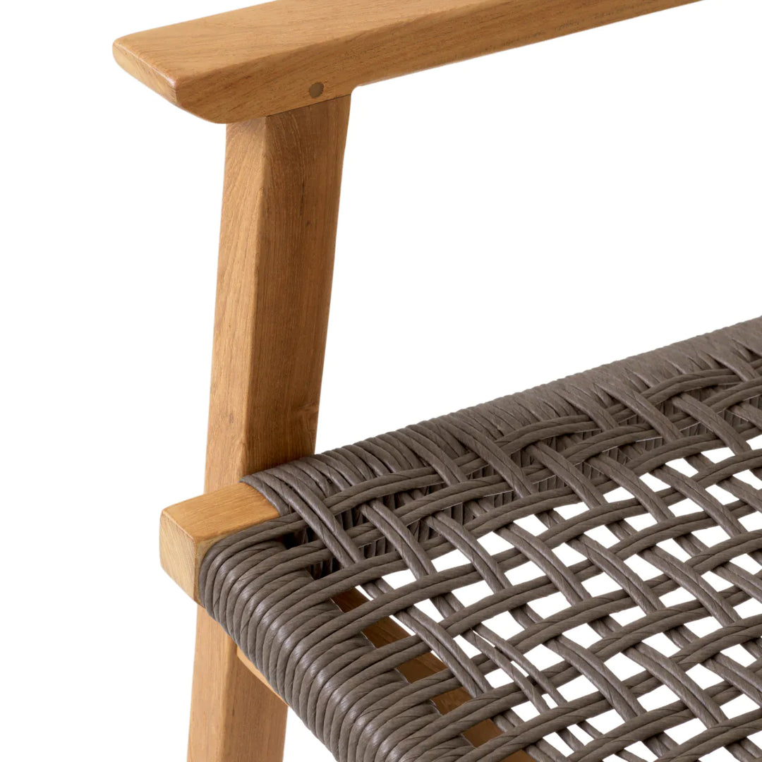 ENSEMBLE DE 2 CHAISES D'EXTÉRIEUR CANCUN EH