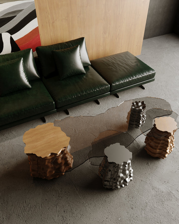 TABLE À MANGER FUSCHIA