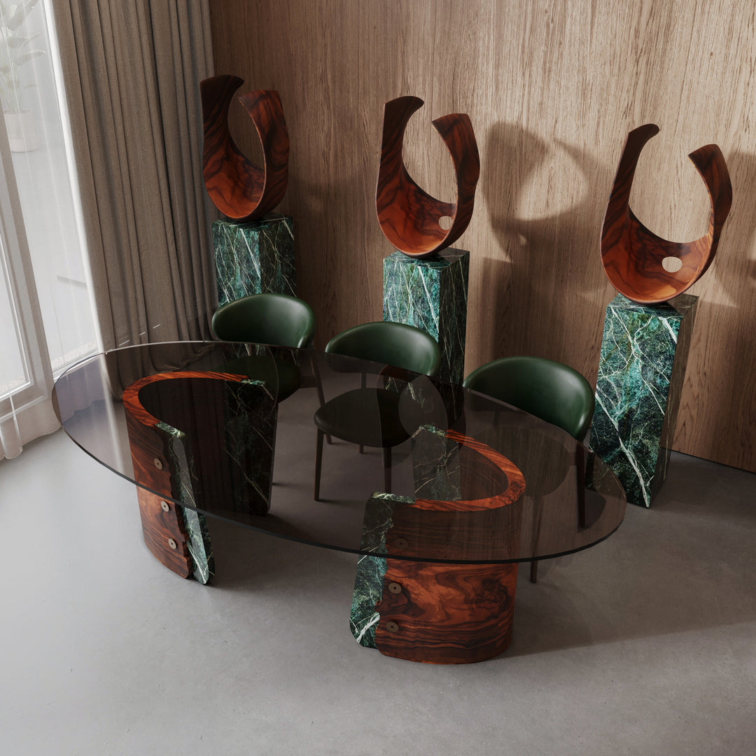 SERPENTINE DINING TABLE