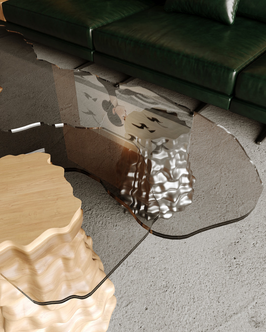 TABLE À MANGER FUSCHIA