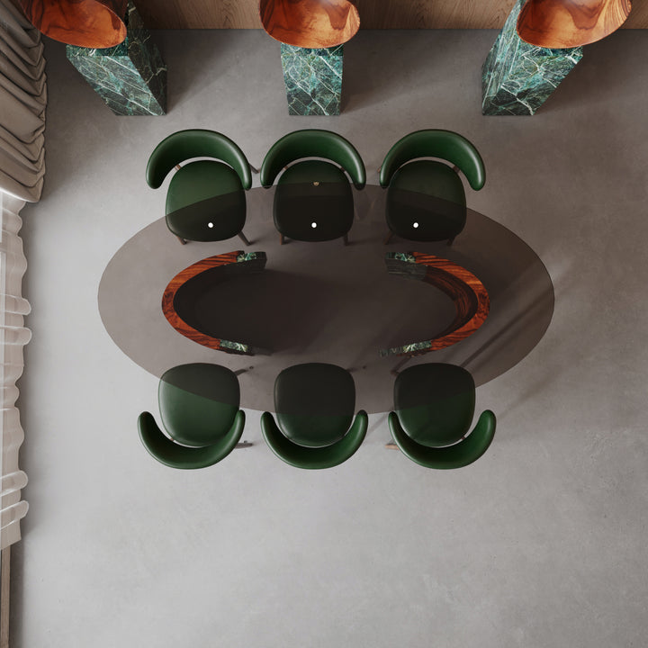 SERPENTINE DINING TABLE