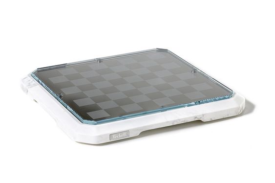 TABLE D'ÉCHECS BLANCHE STRATEGO TL