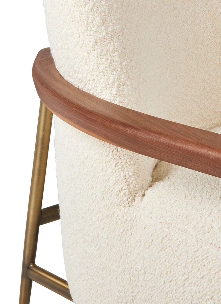 SILLÓN SEJOUR DORADO