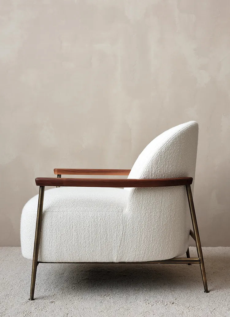 SILLÓN SEJOUR DORADO