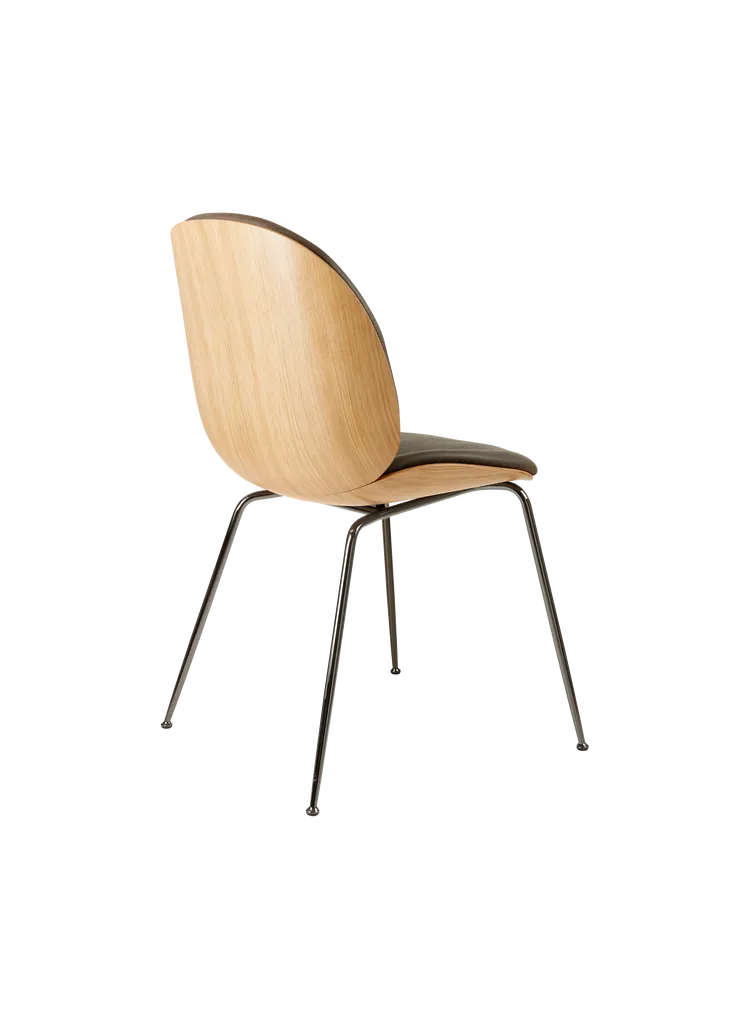CHAISE DE SALLE À MANGER EN PLACAGE BEETLE