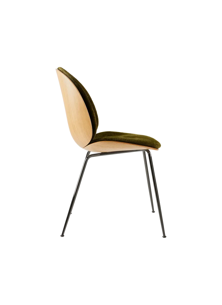 CHAISE DE SALLE À MANGER EN PLACAGE BEETLE