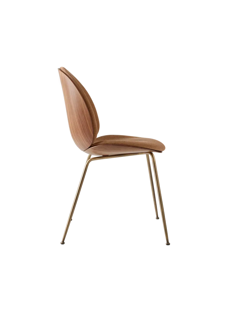 CHAISE DE SALLE À MANGER EN PLACAGE BEETLE