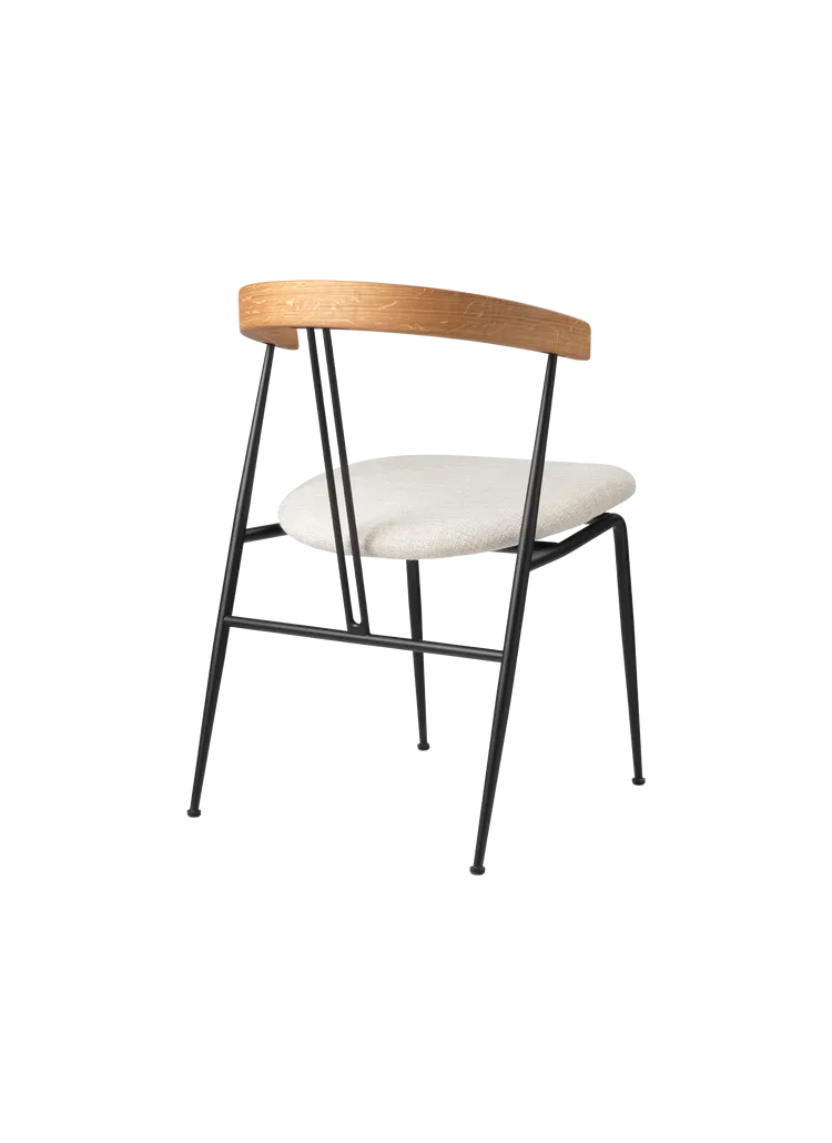 CHAISE DE SALLE À MANGER EN CHÊNE OLIVÉ VIOLIN