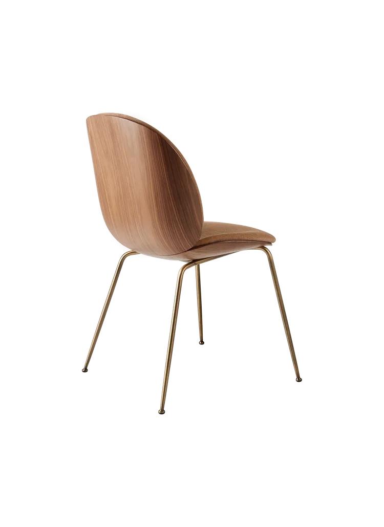 CHAISE DE SALLE À MANGER EN PLACAGE BEETLE