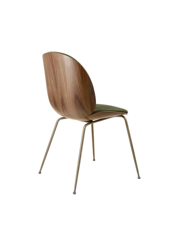 CHAISE DE SALLE À MANGER EN PLACAGE BEETLE
