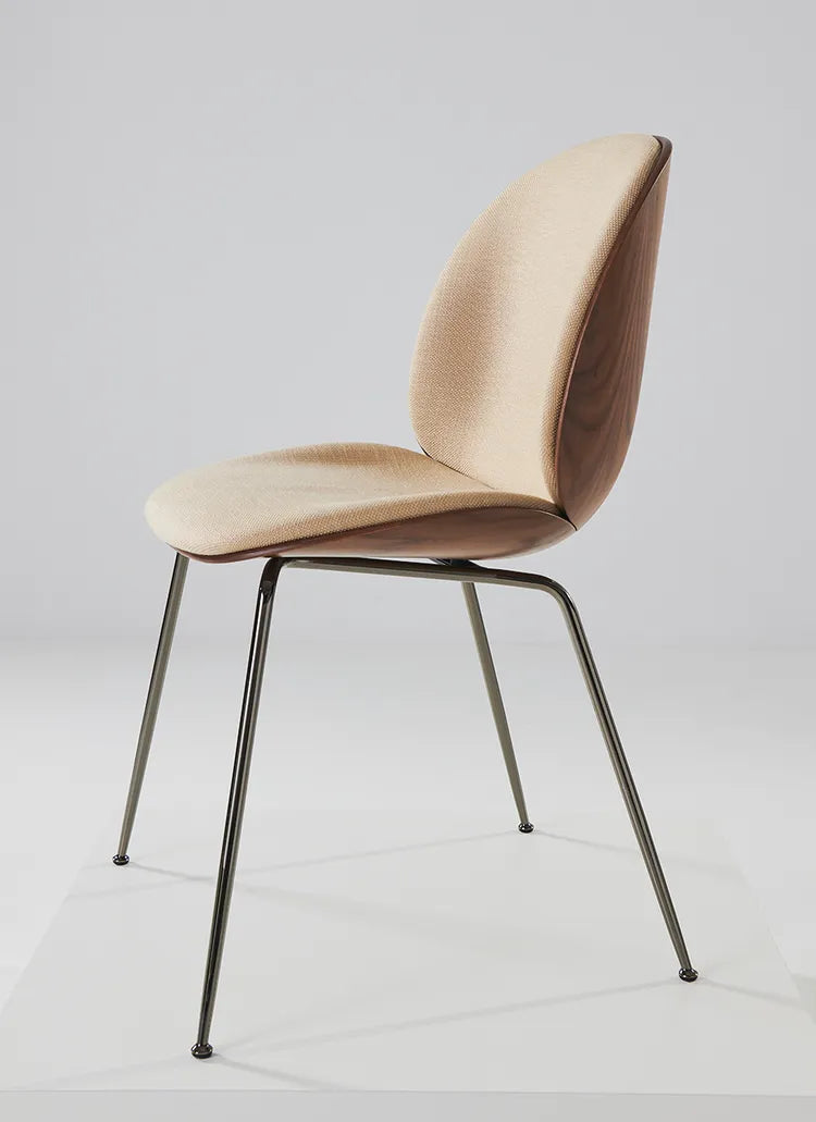 CHAISE DE SALLE À MANGER EN PLACAGE BEETLE