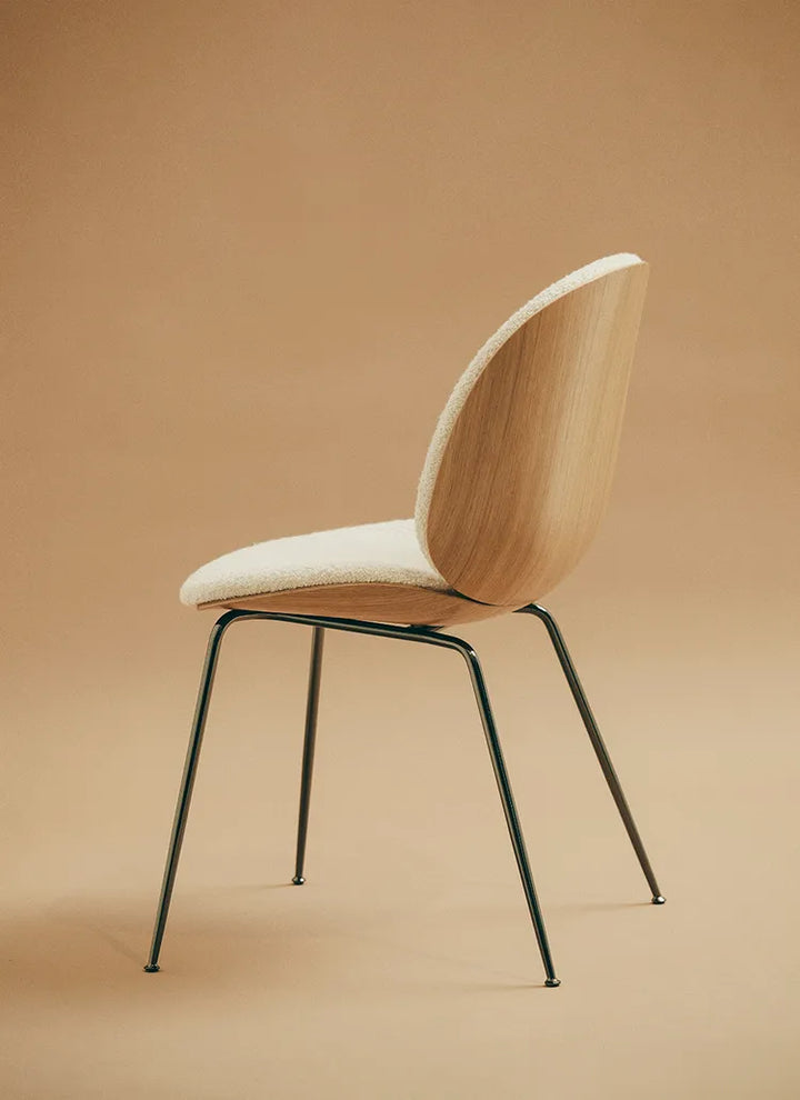 CHAISE DE SALLE À MANGER EN PLACAGE BEETLE