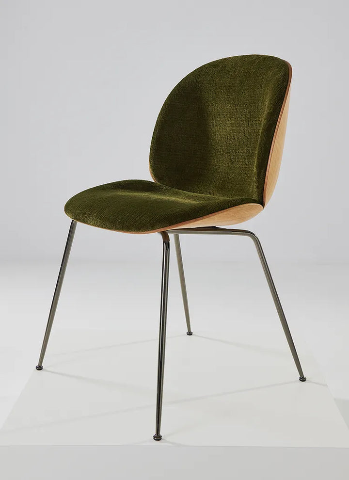 CHAISE DE SALLE À MANGER EN PLACAGE BEETLE