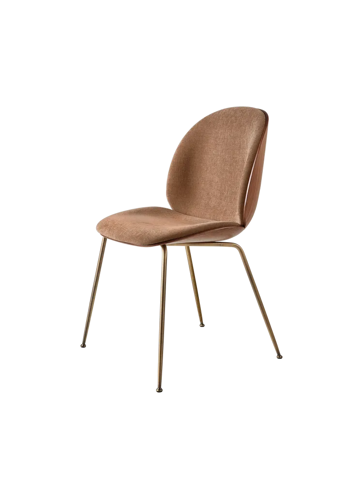 CHAISE DE SALLE À MANGER EN PLACAGE BEETLE