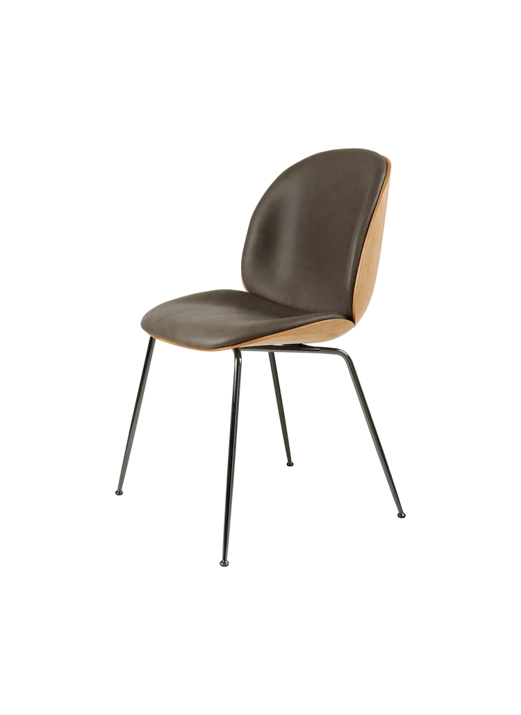 CHAISE DE SALLE À MANGER EN PLACAGE BEETLE
