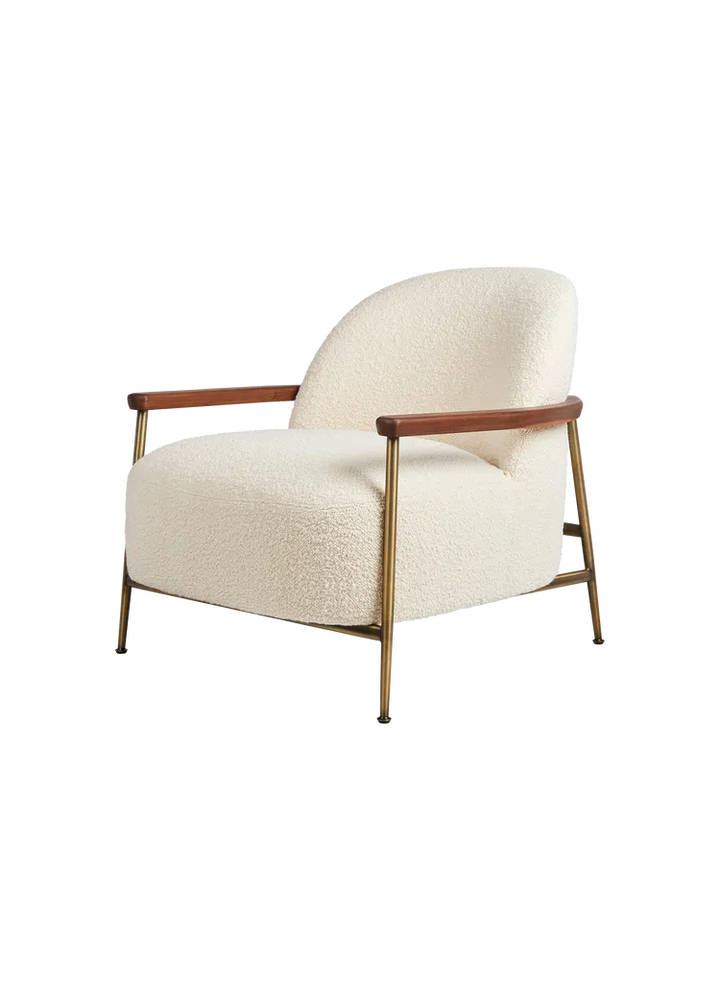 SILLÓN SEJOUR DORADO