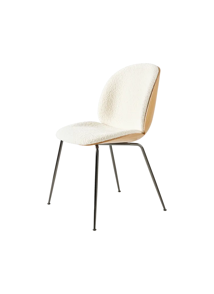 CHAISE DE SALLE À MANGER EN PLACAGE BEETLE