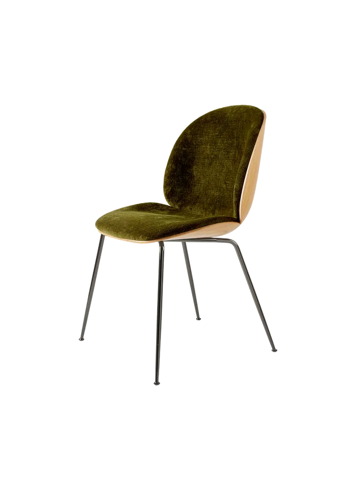 CHAISE DE SALLE À MANGER EN PLACAGE BEETLE