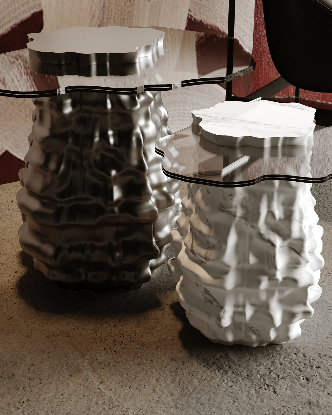 MESA DE COMEDOR FUCSIA