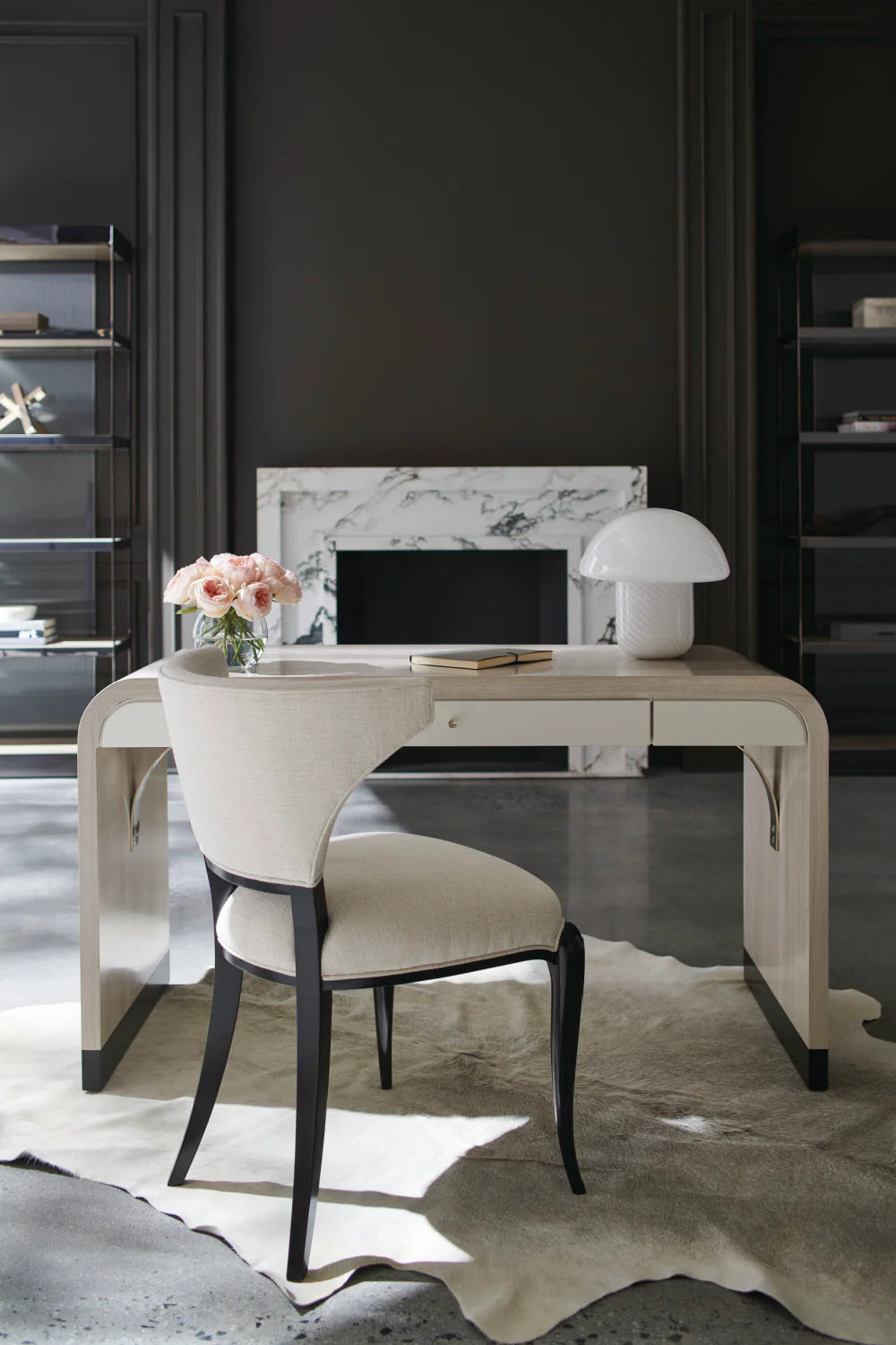 MESA ESCRITORIO MARRÓN GD 