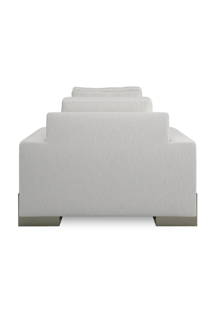 Gray Shelf-Arm Lounge Chair