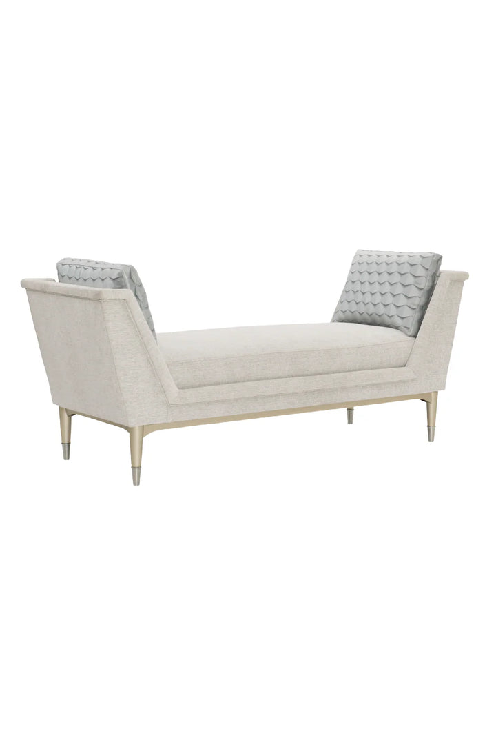 Beige Modern Chaise Longue