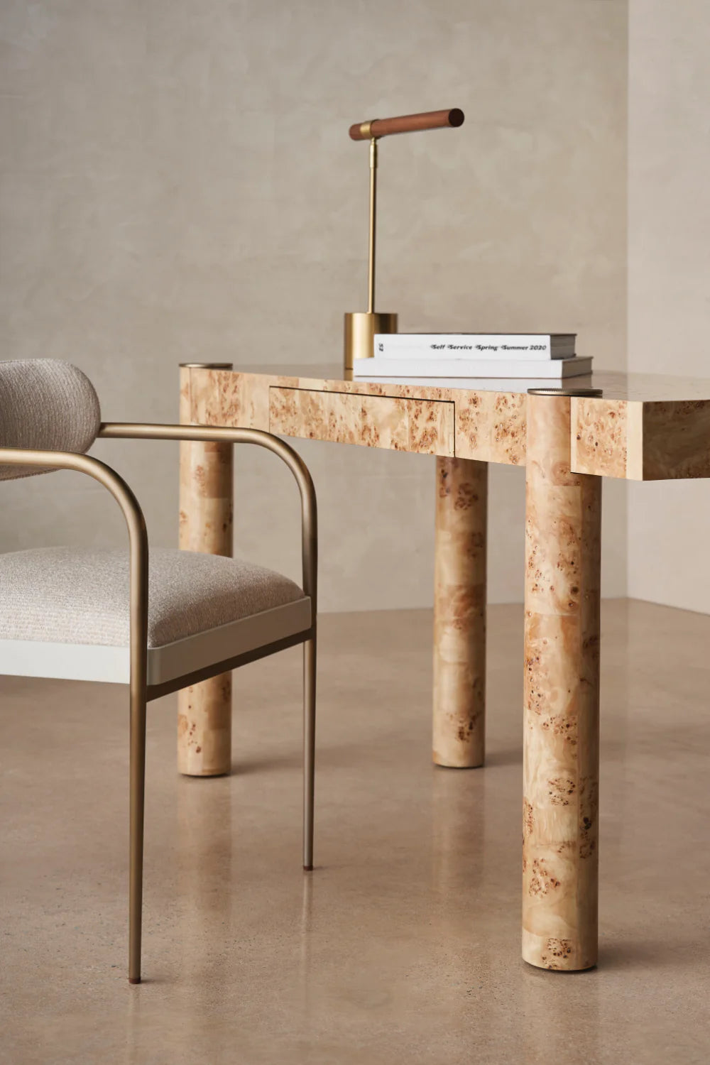 MESA ESCRITORIO MARRÓN GD 