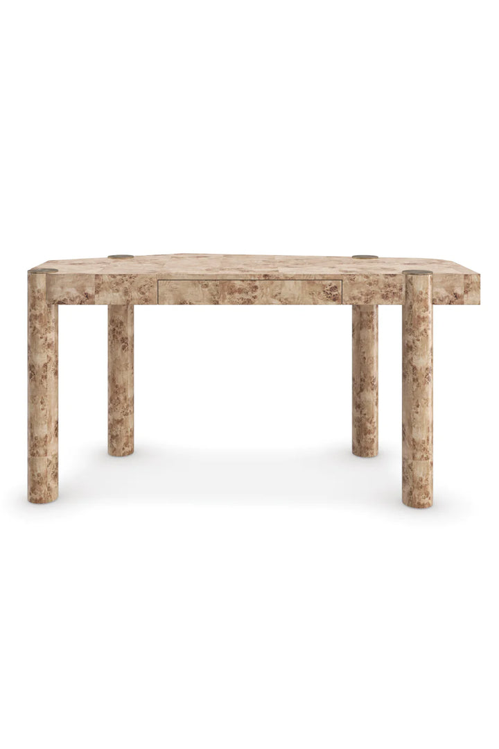 MESA ESCRITORIO MARRÓN GD 