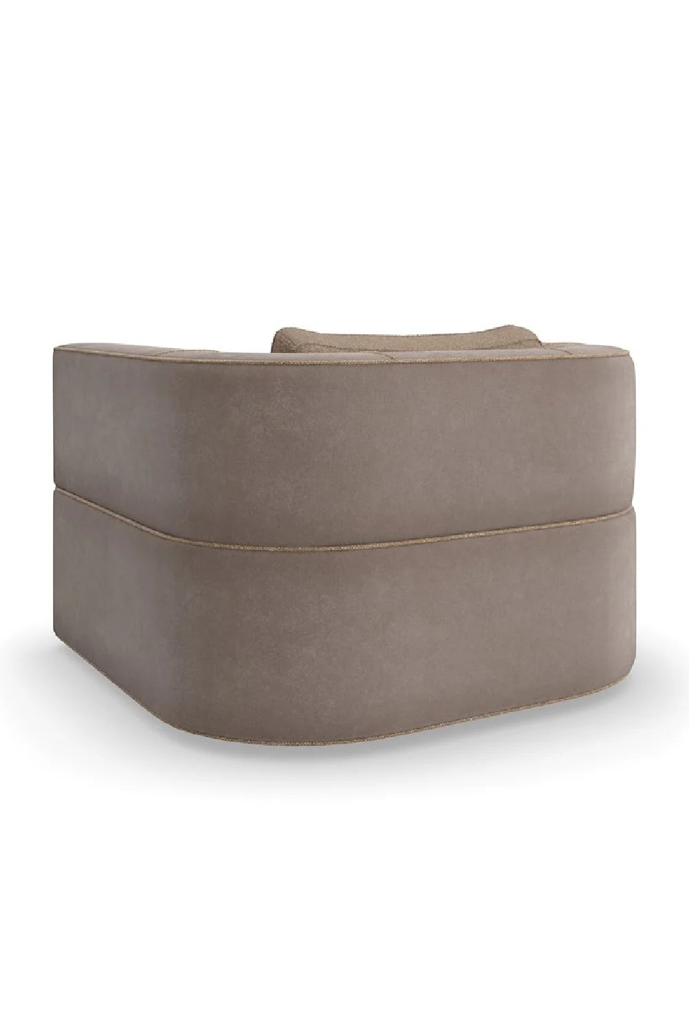 Warm Gray Lounge Chair