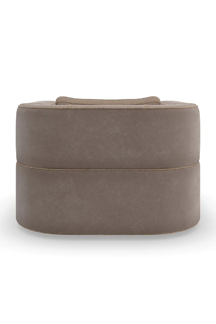 Warm Gray Lounge Chair