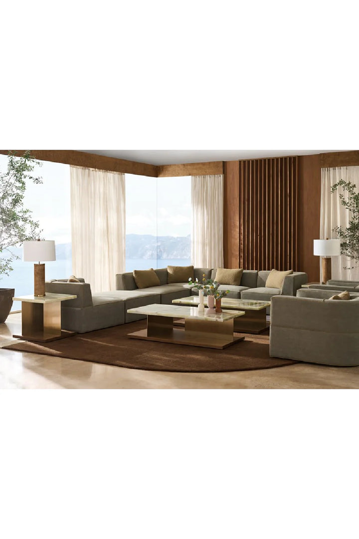 Warm Gray Lounge Chair