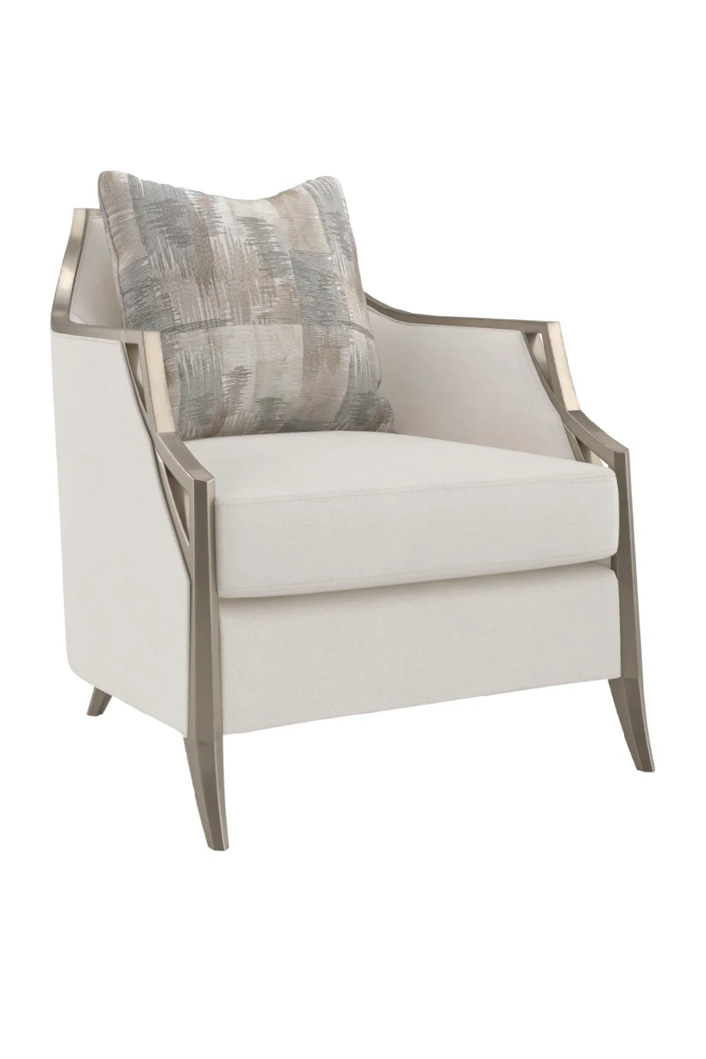 Sloping Arm Lounge Chair