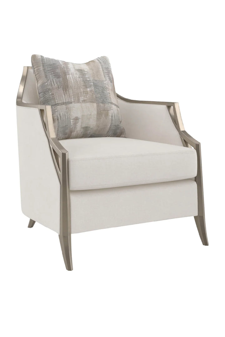 Sloping Arm Lounge Chair