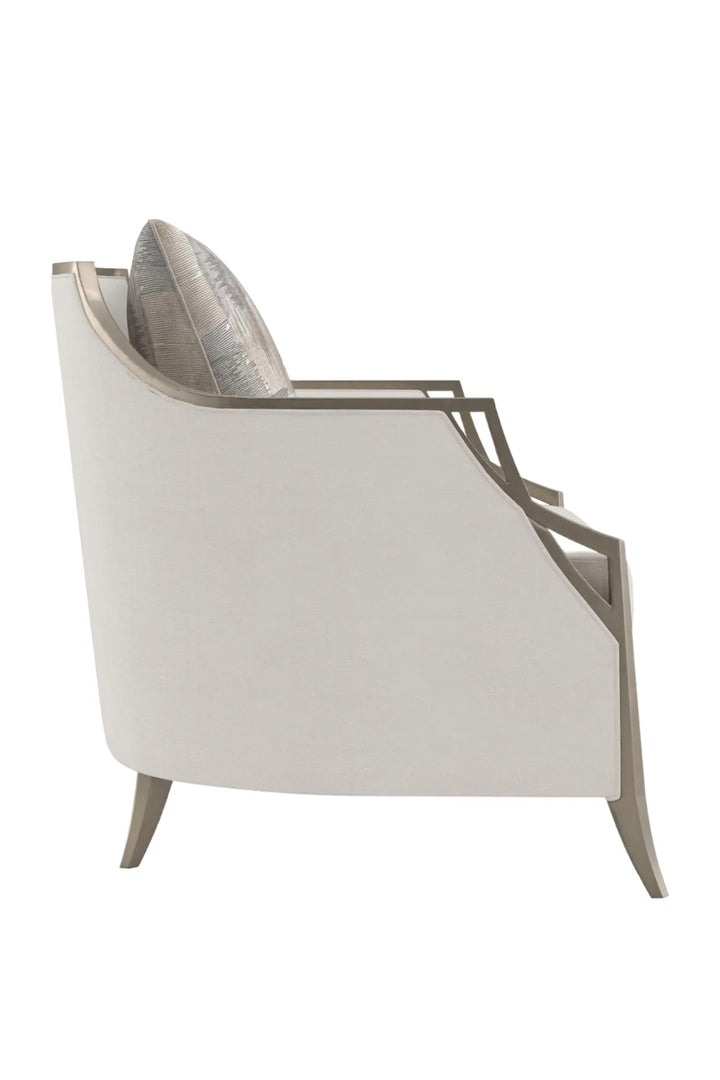 Sloping Arm Lounge Chair