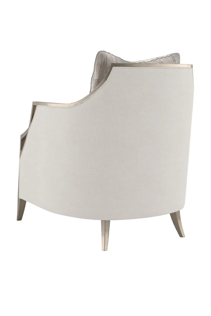 Sloping Arm Lounge Chair