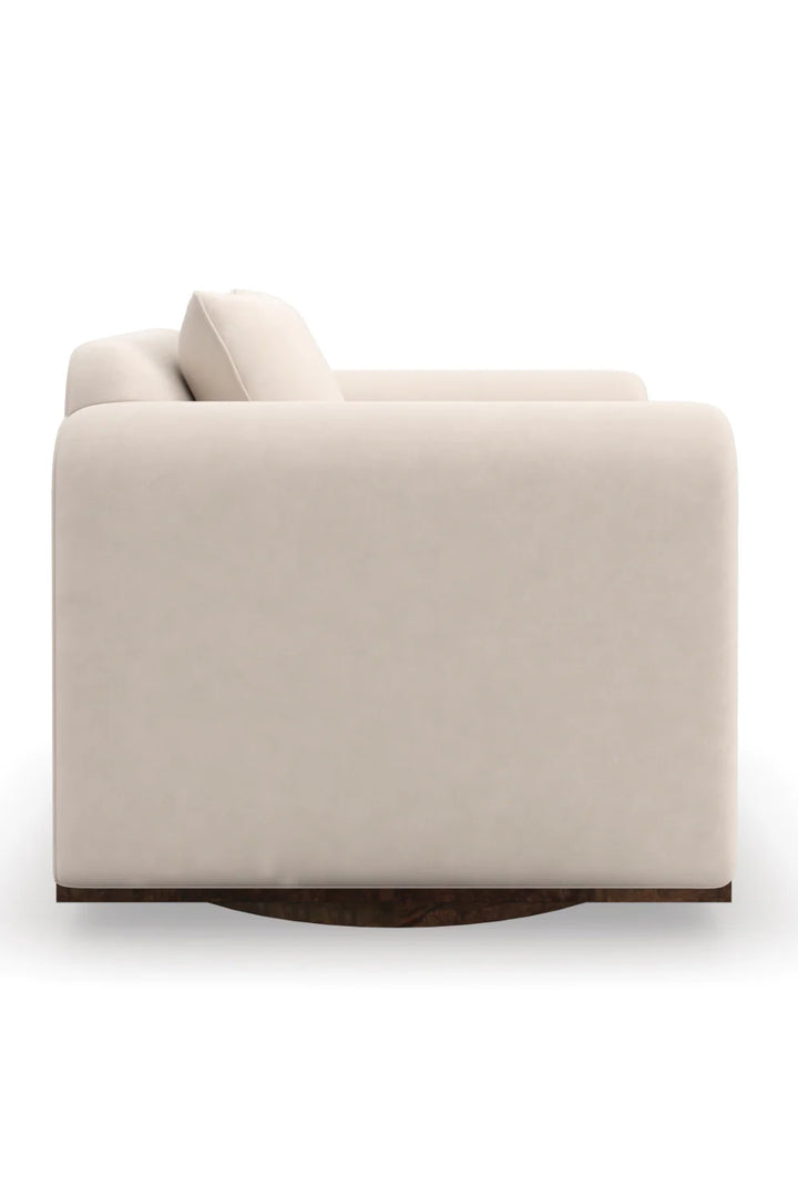 Velvet Swivel Chair