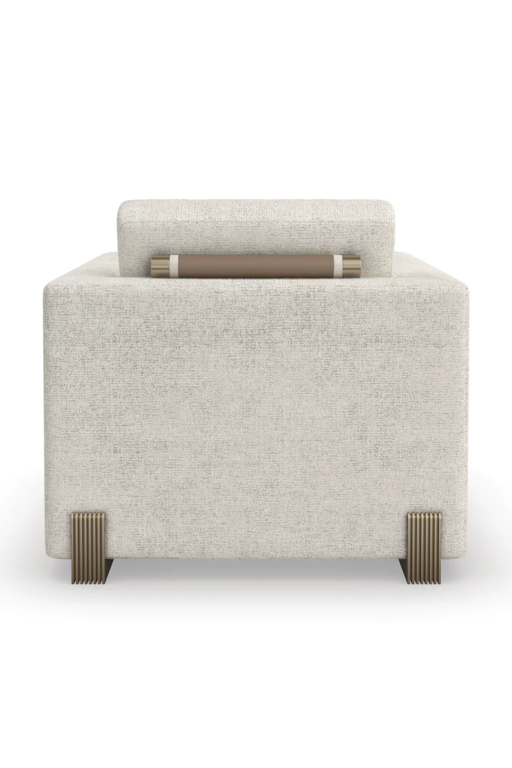 Woven Fabric Lounge Chair