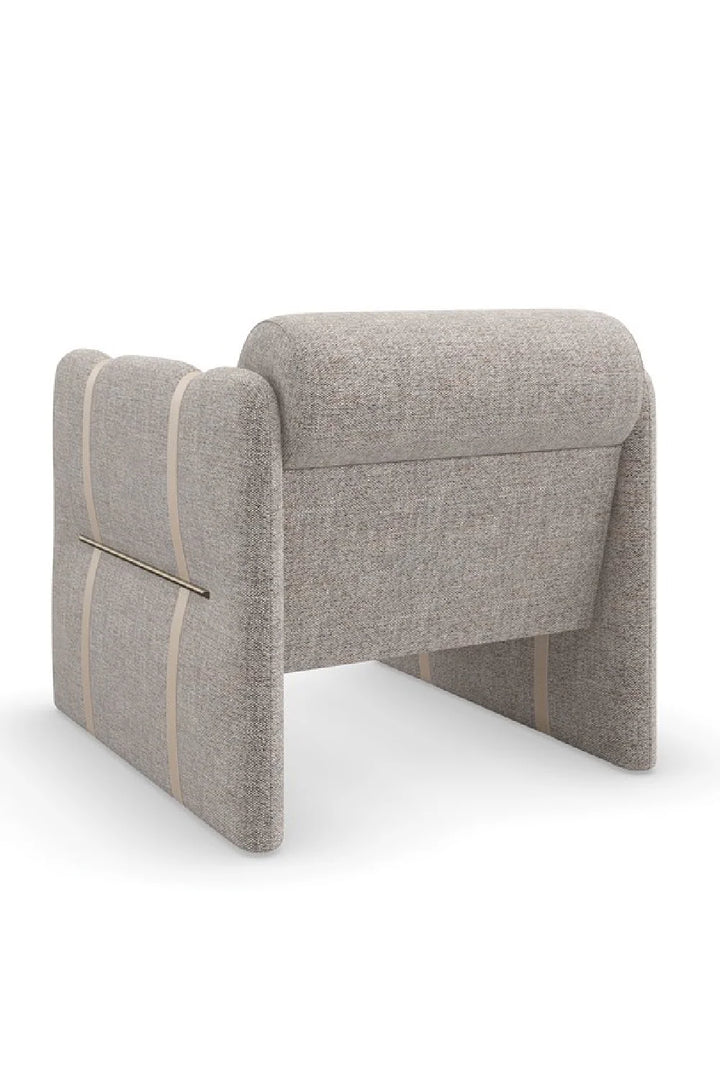 Taupe Lounge Armchair